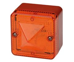 L101XDC024BR.2 E2S L101XDC024BR/A XenonStrobe L101X-B 24vDC [red] 2:AMBER 5J 1/1,5/2Hz IP66 20-28vDC/AC w.o/Lugs